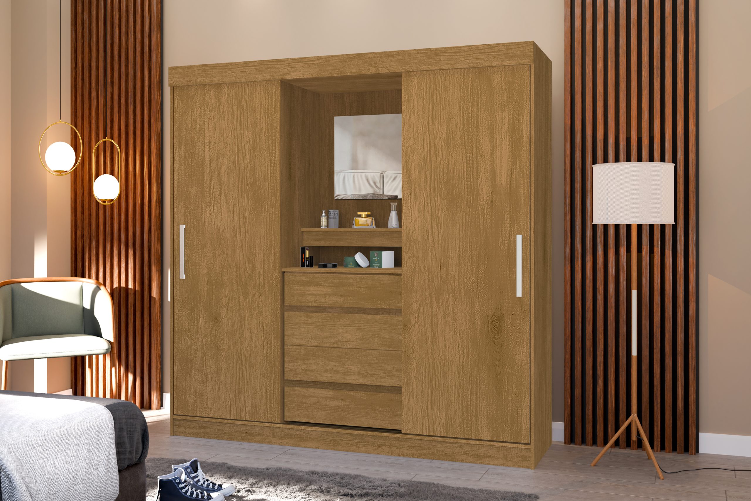 Guarda-roupa Maison com 2 portas