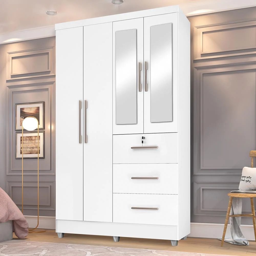 Guarda-roupa Alice com 4 portas