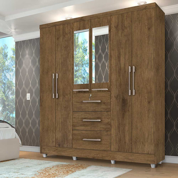 Guarda-roupa Morgana com 4 portas