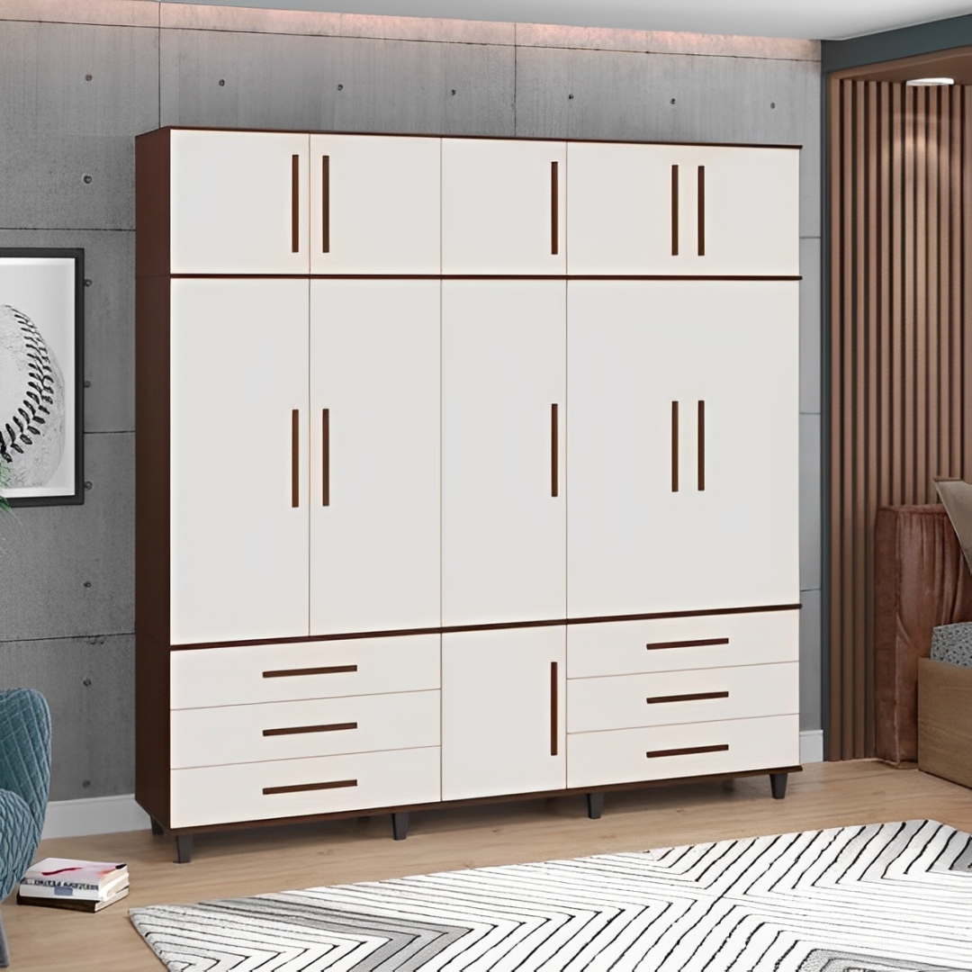 Guarda-roupa Dandara com 5 portas